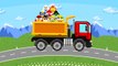 Learning Street Vehicles Names with Surprise Eggs - Cars and Trucks Vehicles for Kids Baby Toddler