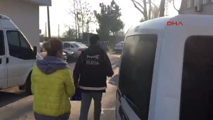 Bursa Uyuşturucu Operasyonu; 5 Kişi Gözaltında