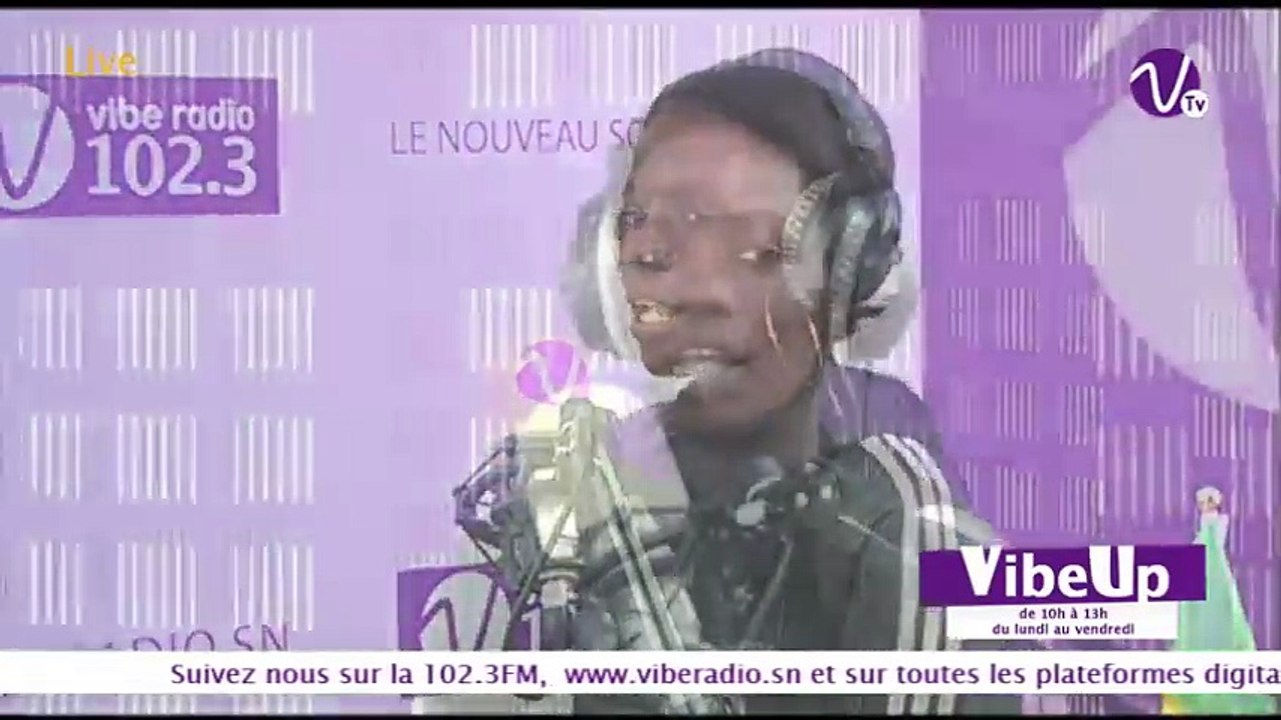 Vibe Up : Ninou et son freestyle