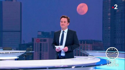 Une super Lune bleue de sang dans le ciel