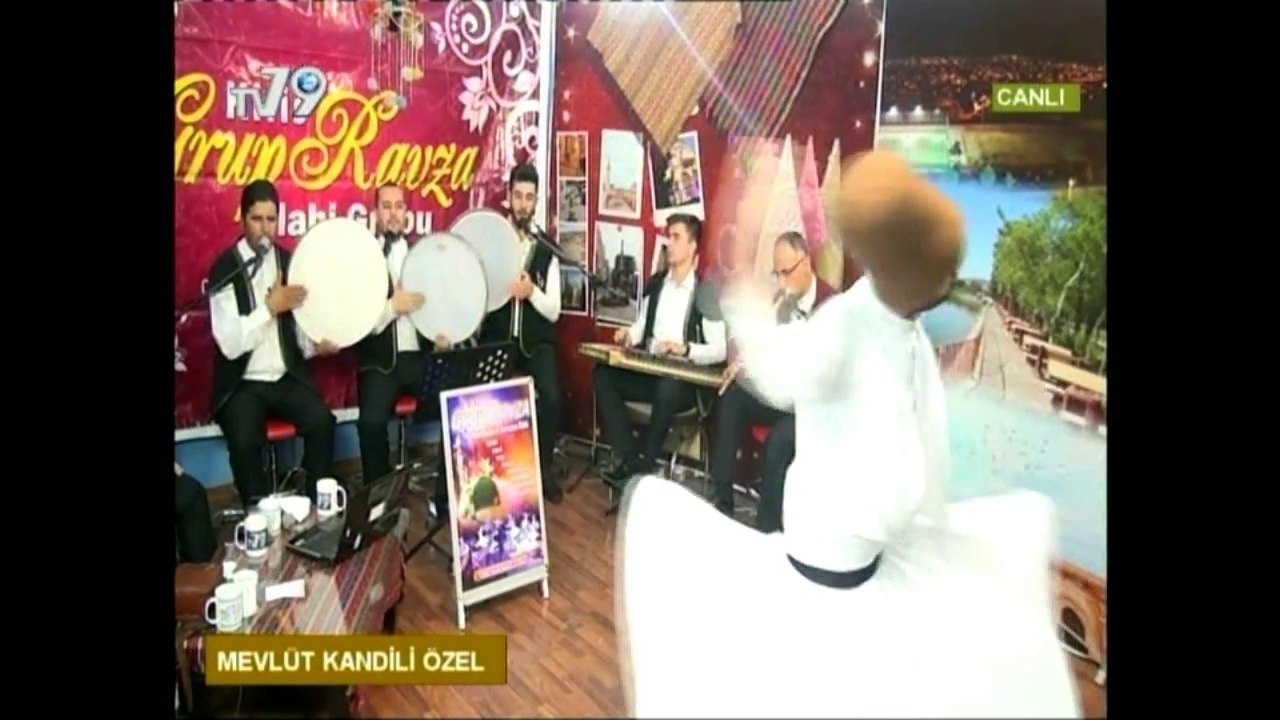 Kilis Grup Ravza ilahi Grubu ve Semazen Ekibi TV79 PROGRAMI