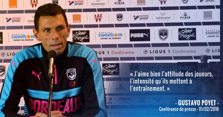 Gustavo Poyet évoque le déplacement à Strasbourg