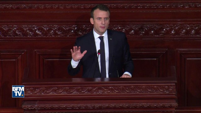 Construire une politique arabe hors du monde arabe, ça ne marche pas , déclare Macron en Tunisie