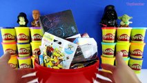 GIANT KYLO REN Surprise Egg Play Doh - Star Wars Toys Minions Minecraft Avengers