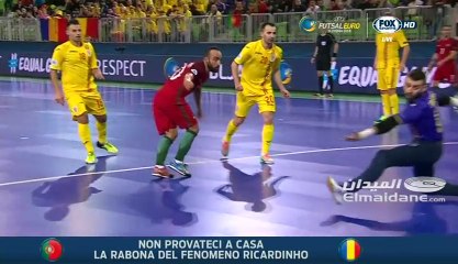 Ricardinho Skills & Show v Romania (Futsal 2018)