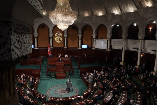 Discours du Président de la République, Emmanuel Macron devant l’Assemblée des représentants du peuple.