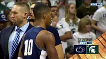 College Basketball. Michigan State Spartans - Penn State Nittany Lions 31.02.18 ( Part 1)