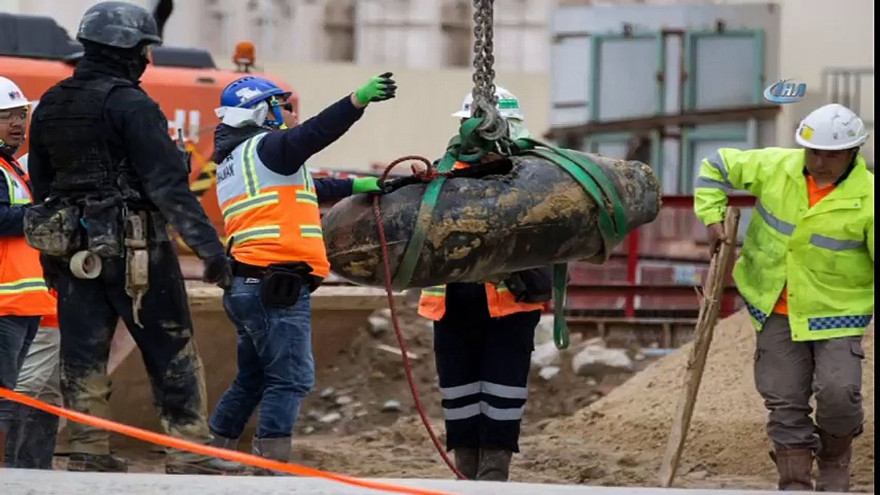 Hong Kong’da İkinci Dünya Savaşı’ndan Kalma Bomba Bulundu