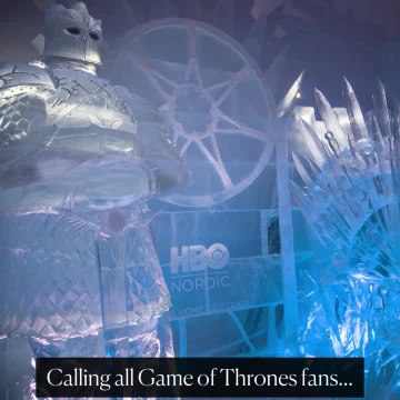 An Insane 'Game of Thrones' Ice Hotel Just Opened in Finland