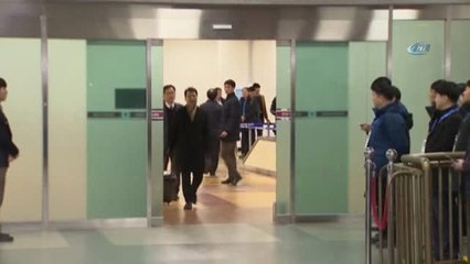 Kuzey Koreli Atletler Güney Kore'de