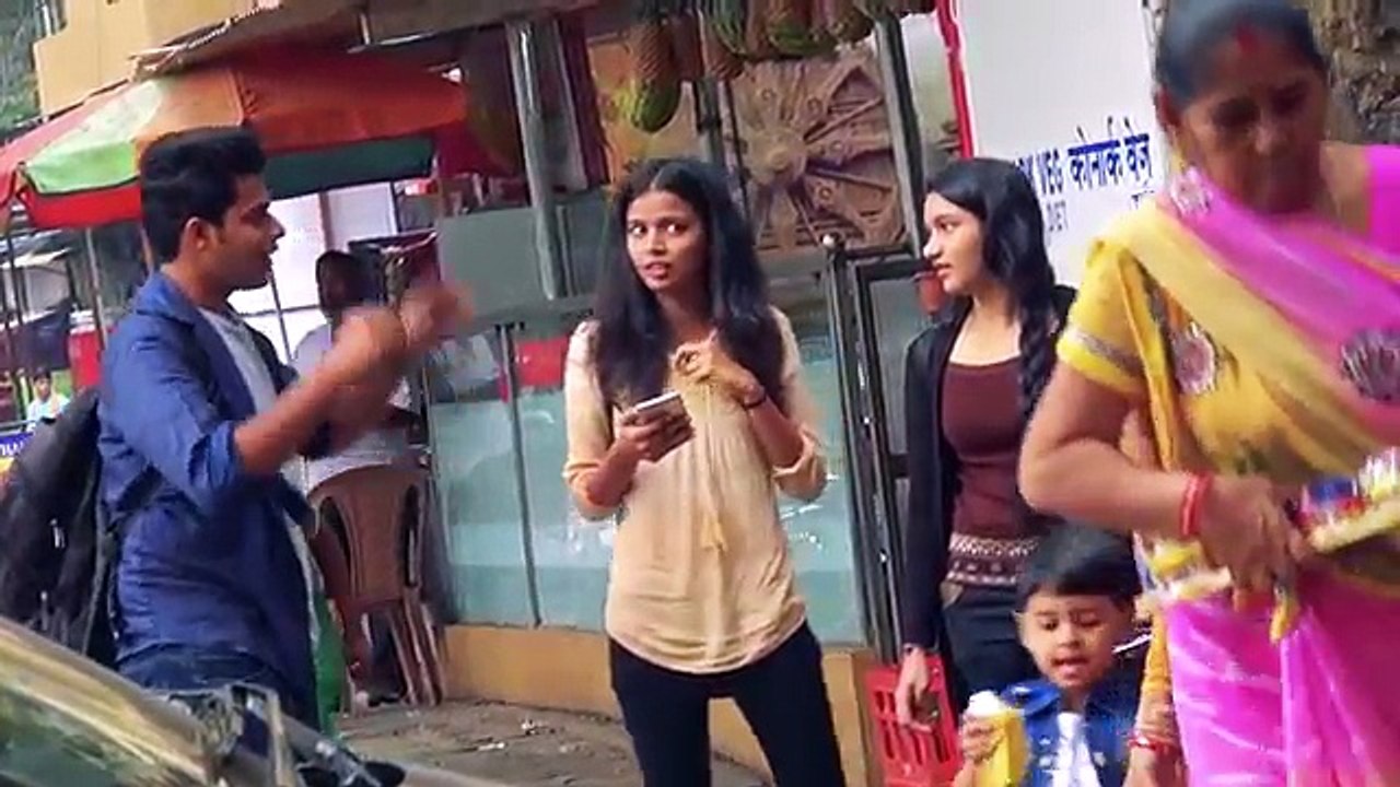 'Attitude Mat Dikhao!' Prank on Cute Girls _ Pranks In India.Funny prank , prank hindi , indian