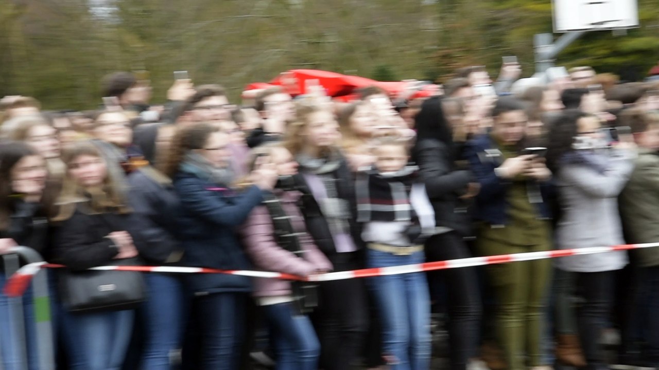 Des hélicopthères aux Ursulines de Mons. Opération Poppy Flight.Vidéo 1 Eric Ghislain