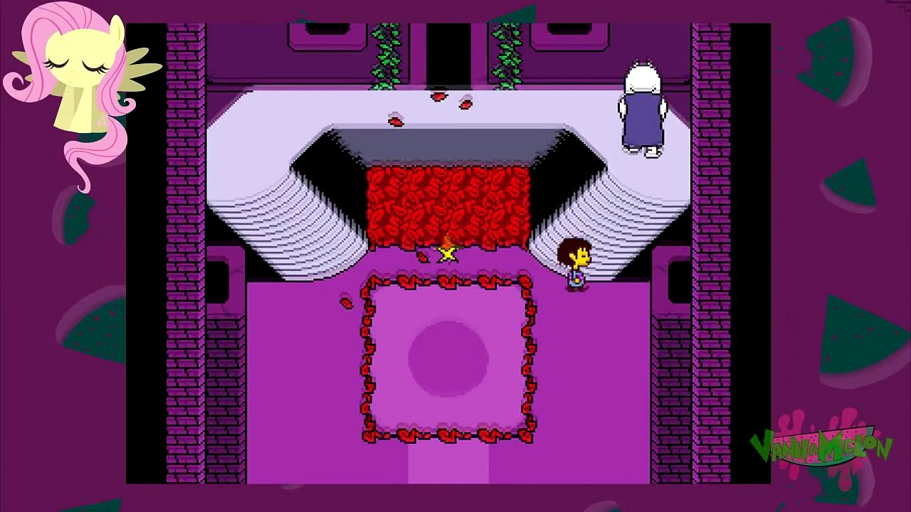 Fluttershy plays Undertale