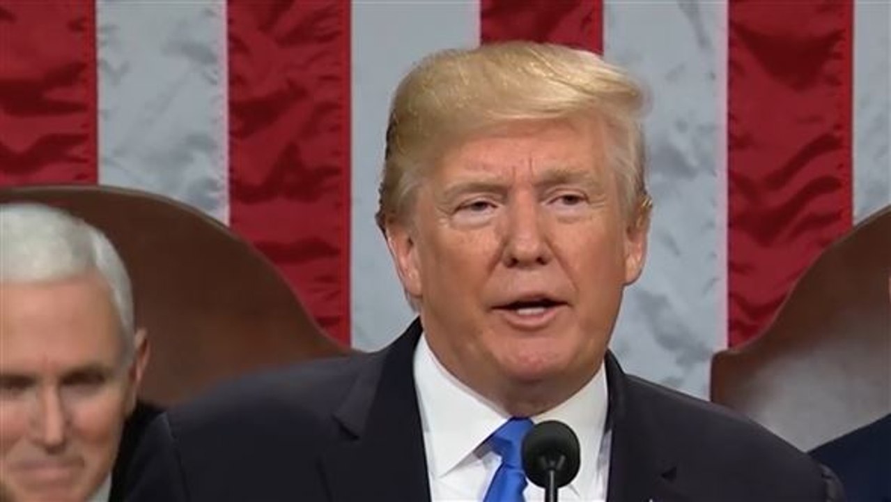 Lage der Nation: Hier zeigt sich Trump versöhnlich