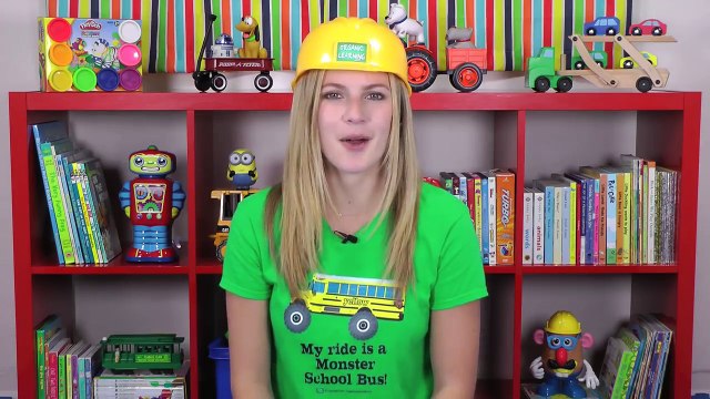 Learning Construction Vehicles for Kids - Construction Equipment Bulldozers Dump Trucks Excavators