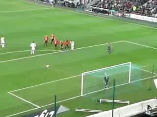 Pénalty Juninho contre Rennes 24/11/07