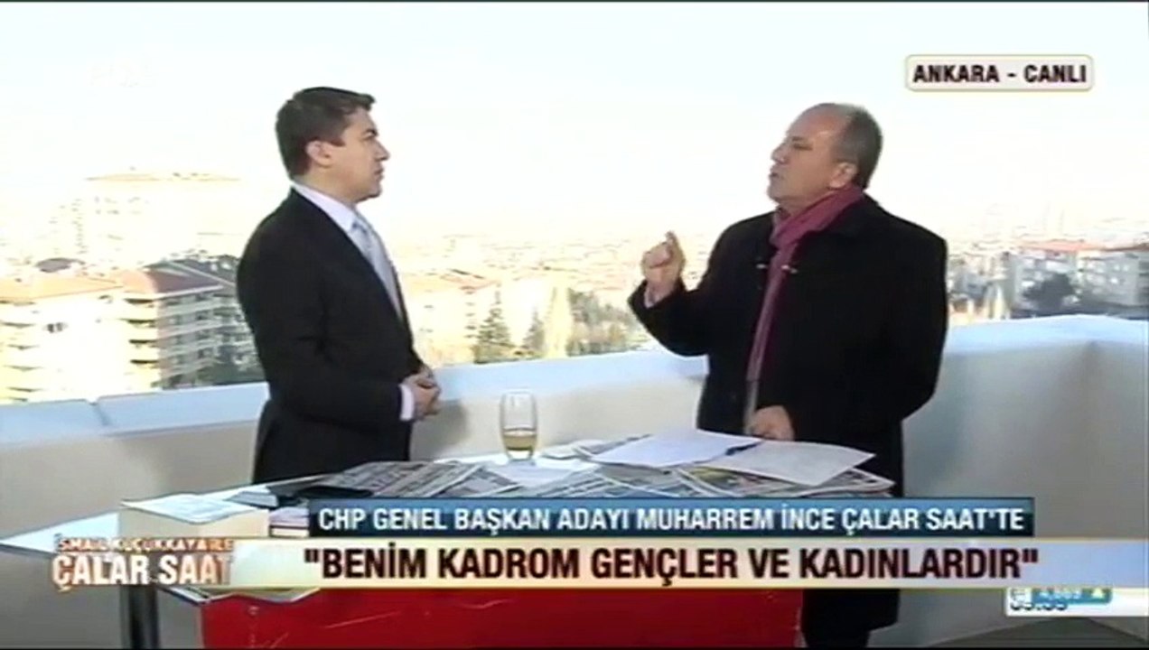 CHP'li İnce: Bana büyük adamlar lazım değil!