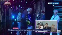 [POLSKIE NAPISY] 171229 KBS Song Festival - BTS Interview - Intro performance