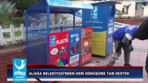 ALİAĞA BELEDİYESİ'NDEN GERİ DÖNÜŞÜME TAM DESTEK