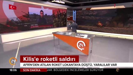 Kilis'e roketli saldırı
