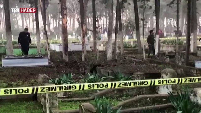 Hatay'ın Reyhanlı ilçesine roket düştü