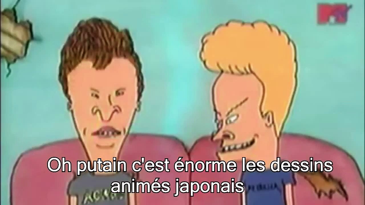 Beavis et Butt-Head critique Naruto et autres mangas [VOSTFR]
