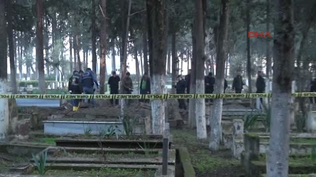 Hatay- Reyhanlı İlçesindeki Asri Mezarlığına Roket Düştü