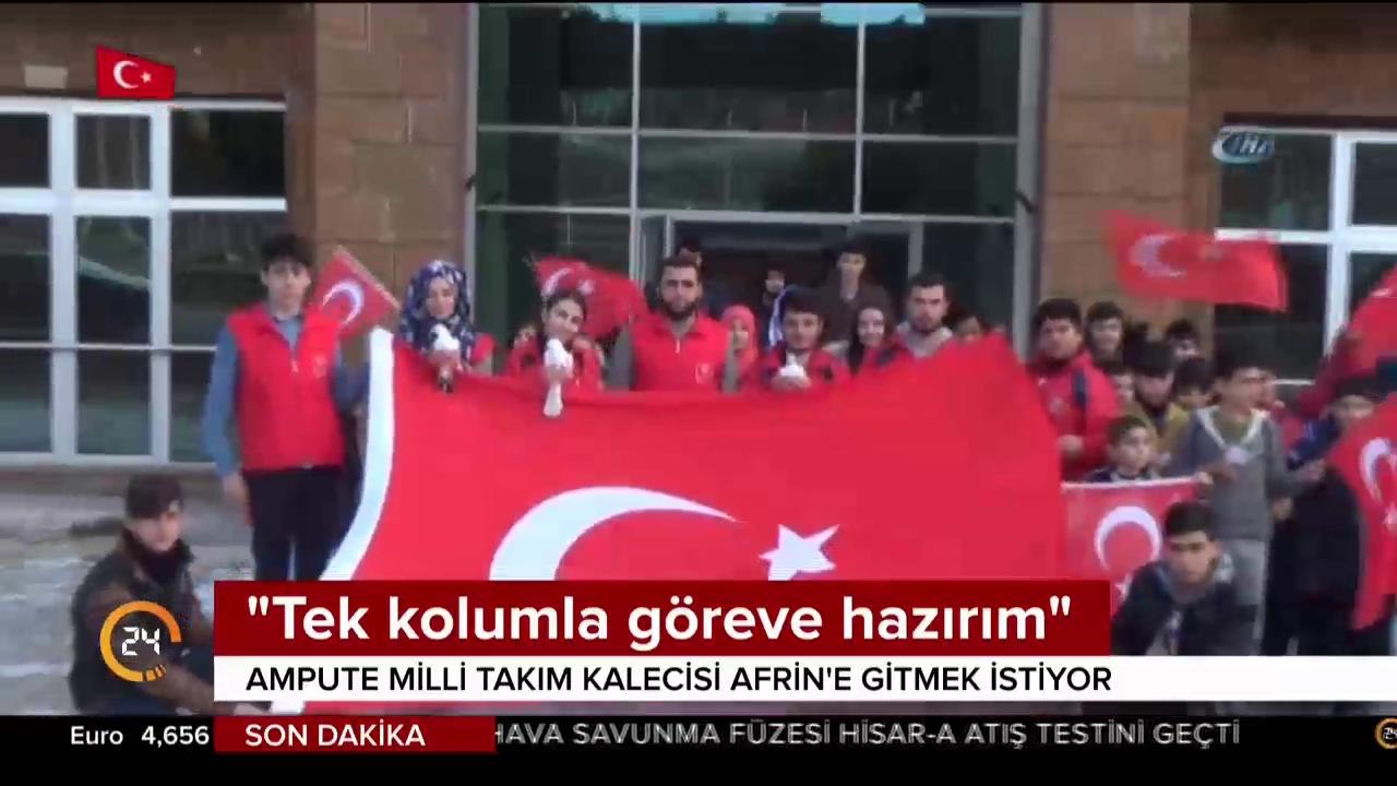 Afrin'e gitmek istiyor