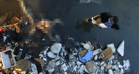Su Kanalına Giden Çocuklar Parçalanmış Kadın Cesedi Buldu