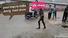 Gimnastic on the road of india