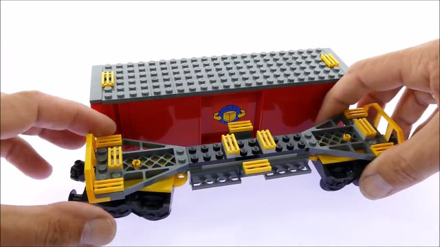 Lego City 7939 Cargo Train - Lego Speed Build Review