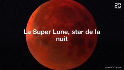 Les plus belles images de la Super Lune