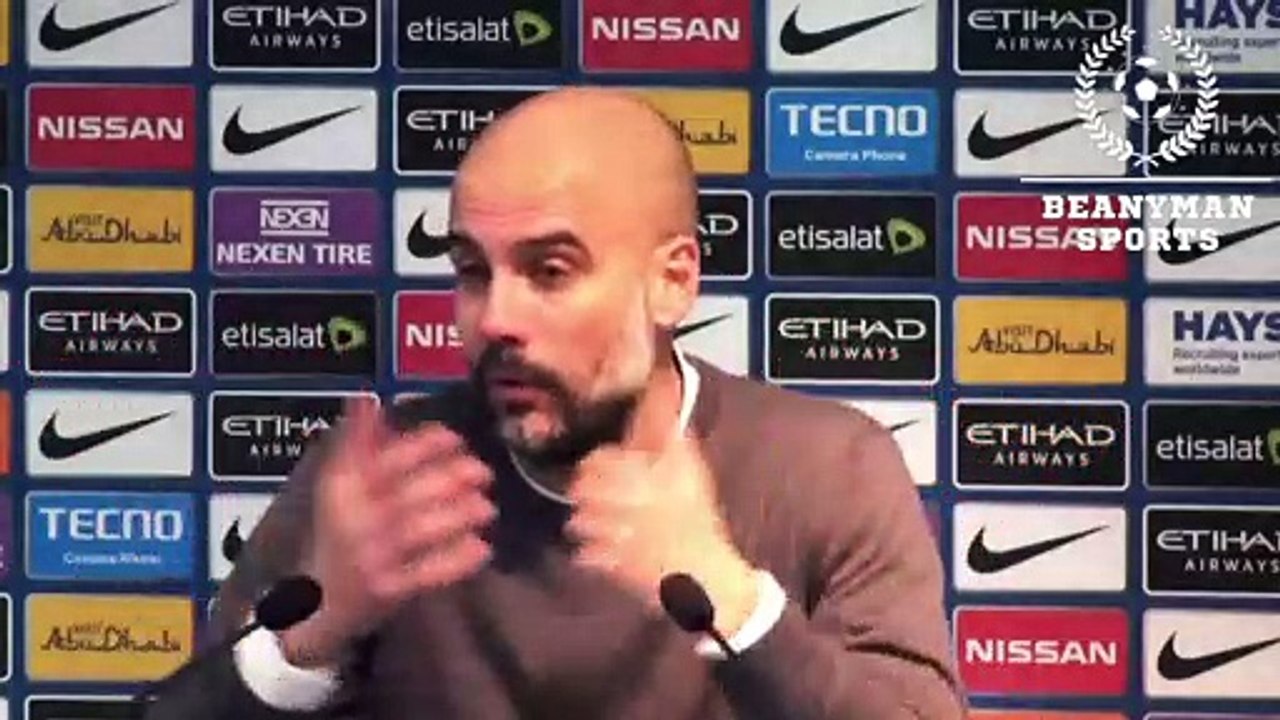 Pep Guardiola parle de Riyad Mahrez