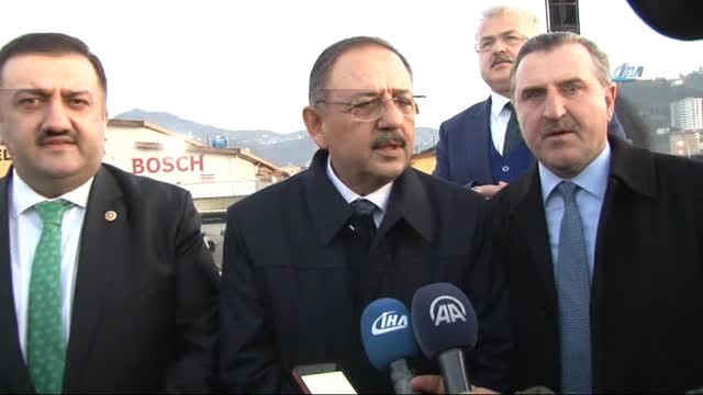 Bakan Özhaseki: Rize'de Riskli Dolgu Alanında 2 Bin 700 Konut ve Bin 500 Ticarethane Bulunuyor