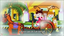 NAIK BECAK dan Lagu Anak Indonesia bersama Diva | Kastari Animation Official