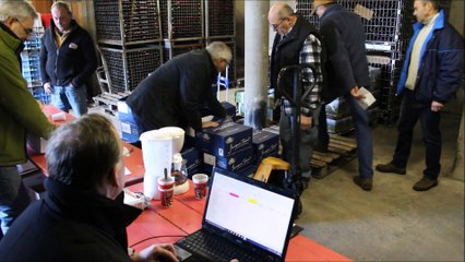Percée du vin jaune : 6500 bouteilles pour les associations et le banquet