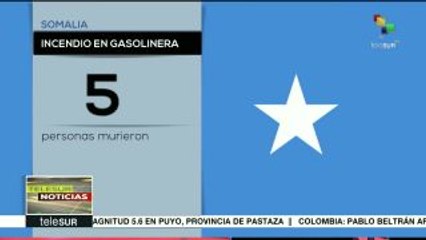 Incendio en una gasolinera de Somalia deja cinco muertos