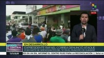 Ecuador: expdte. Correa recibe nueva agresión
