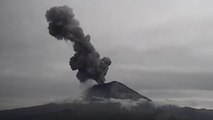 Mexico's Popocatépetl volcano erupts