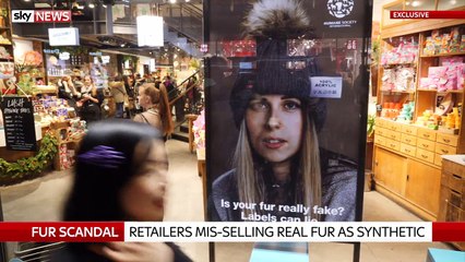 Sky News_Inquiry launched into real fur being sold as fake 31Jan18