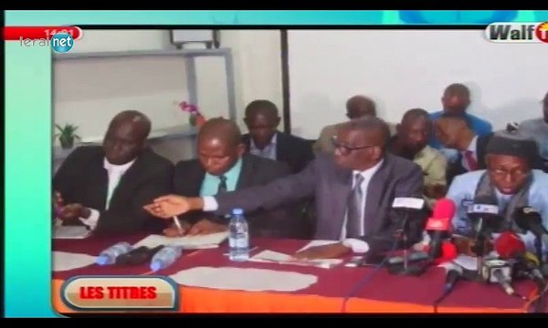 Voici le sommaire du journal de 13h sur WalfTV