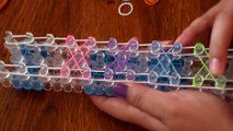 DIY I Pulsera Infinity de gomitas (con telar) Rainbow Loom bracelet Infinity