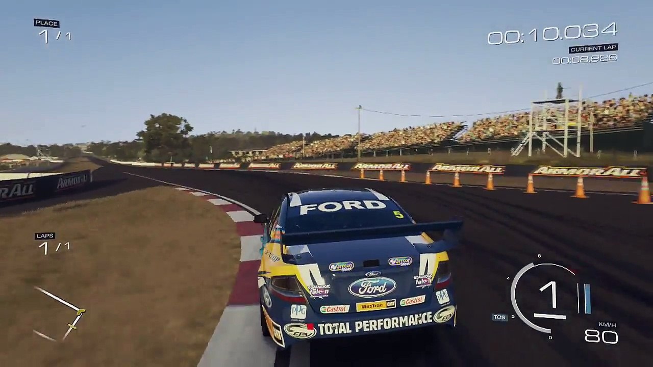 Forza 5 Bathurst V8 Supercars Hot Lap video Dailymotion