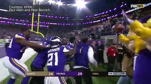 Home Radio Broadcasters Freak Out on Stefon Diggs Walk-Off Minneapolis Miracle TD! | NFL Highlights