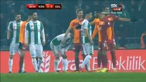 Aziz S. (Own goal) HD - Konyaspor 1-0 Galatasaray 01.02.2018