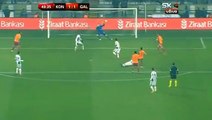 Sinan Gumus Goal HD - Konyaspor 1-1 Galatasaray 01.02.2018