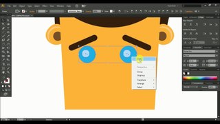 How to Make a Simple Flat Avatar or Icon in Adobe Illustrator cs6