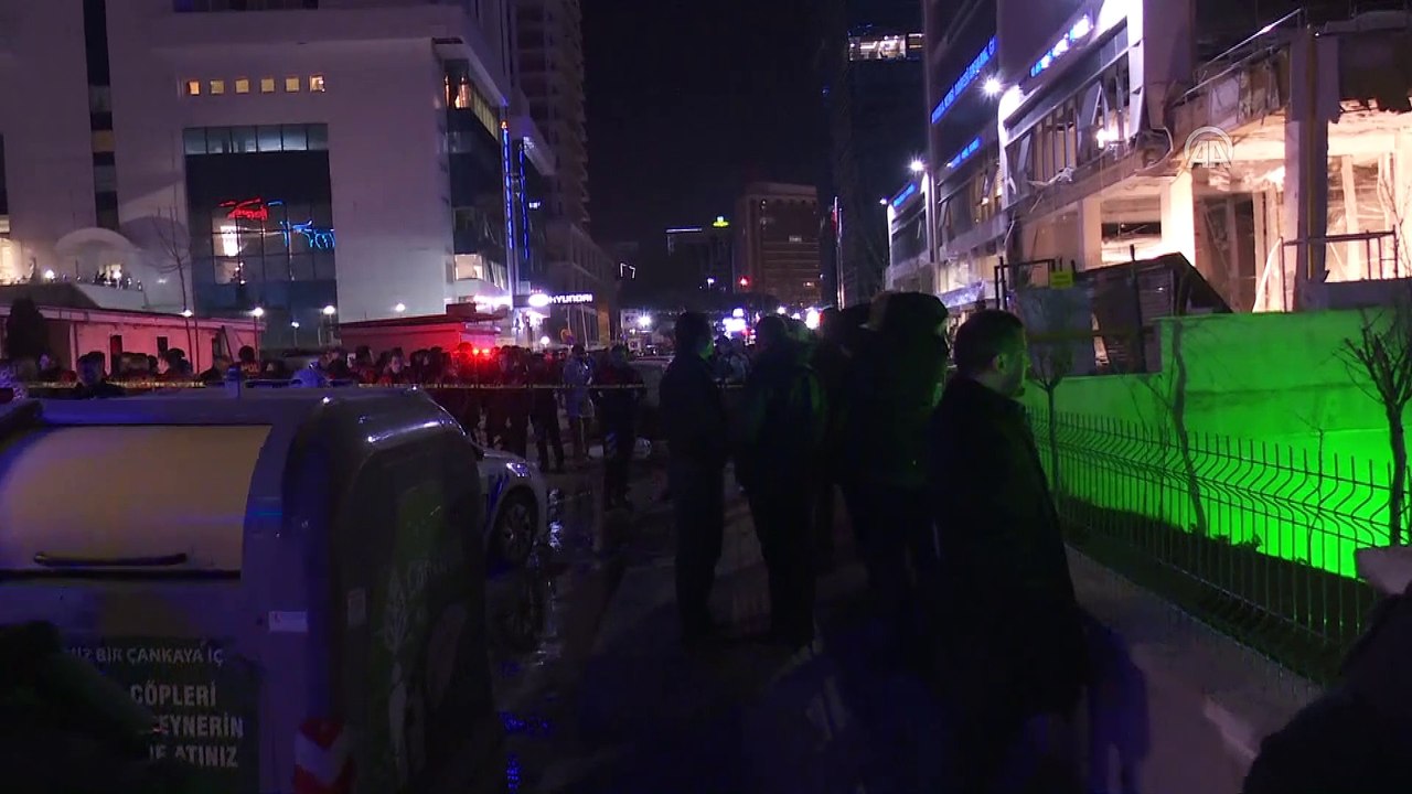 Başkentte Vergi Dairesi Başkanlığındaki patlama - Vali Topaca - ANKARA