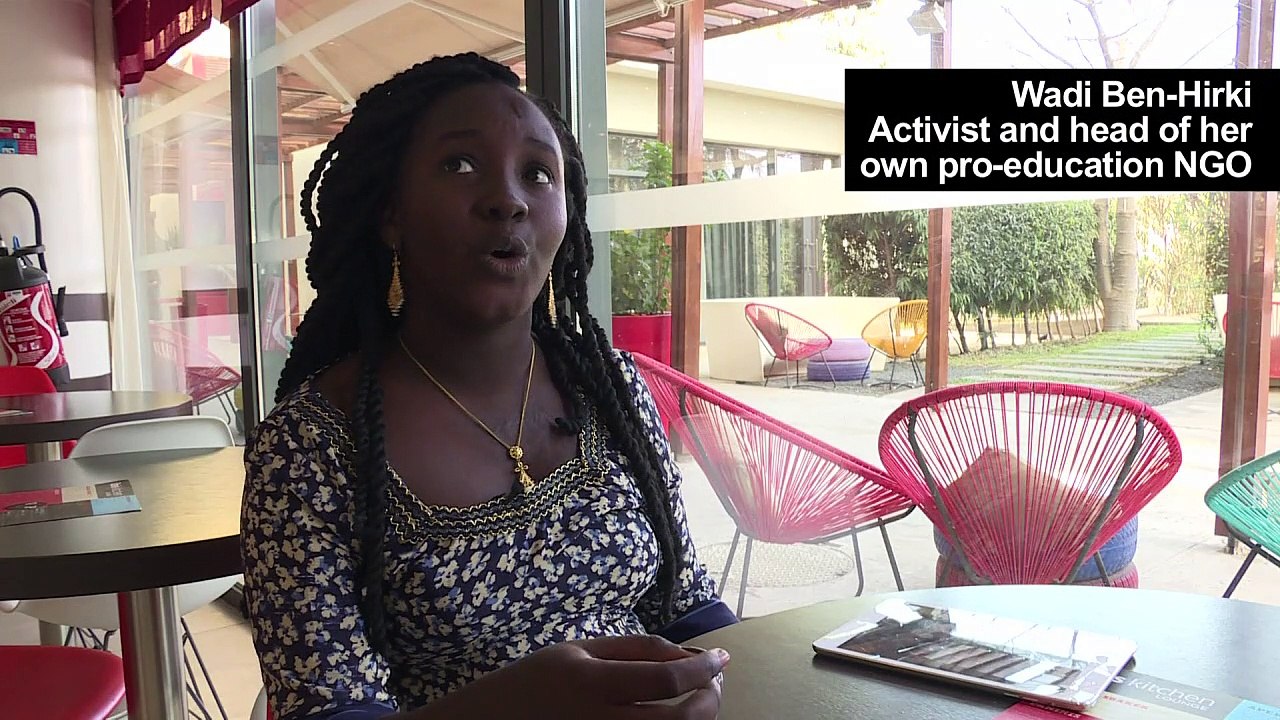 Young Nigerian activist fights for education in troubled region