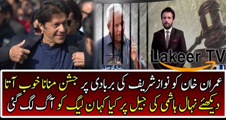 PTI Chairman Imran Khan Responses Over Nehal Hashmi's Issue